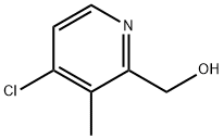 2-羟甲基-3-甲基-4-氯吡啶,59886-85-0,结构式