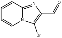 3-bromoimidazo[1,2-a]pyridine-2-carbaldehyde Struktur