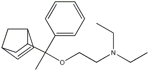 2-(1-(Bicyclo[2.2.1]hept-5-en-2-yl)-1-phenylethoxy)-N,N-diethylethanamine,59985-93-2,结构式