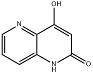 4-羟基-1,5-萘啶-2(1H)-酮,60058-16-4,结构式