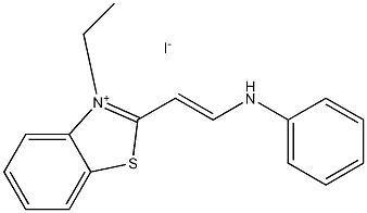 3-Ethyl-2-[2-(phenylamino)ethenyl]benzothiazolium iodide