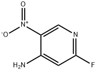 2-氟-5-硝基-4-吡啶胺, 60186-19-8, 结构式