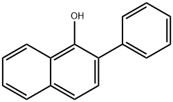 1-Hydroxy-2-phenylnaphthalene 化学構造式