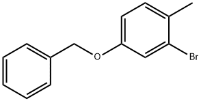 4-(Benzyloxy)-2-bromo-1-methylbenzene Structure