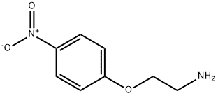 2-(4-硝基苯氧基)乙胺 结构式