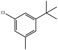 1-tert-Butyl-3-chloro-5-methylbenzene Structure