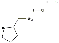 2-PYRROLIDINEMETHANAMINE DIHYDROCHLORIDE Struktur