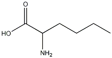 DL-Norleucine,616-06-8,结构式