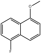 1-Fluoro-5-methoxynaphthalene Struktur
