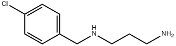 N-(4-chlorobenzyl)propane-1,3-diamine Struktur
