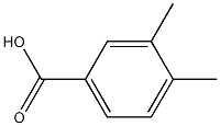 3,4-Dimethylbenzoic acid Structure