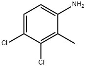 3,4-ジクロロ-2-メチルアニリン 化学構造式