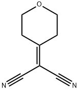 4-哌喃亚甲基丙二腈, 62702-83-4, 结构式