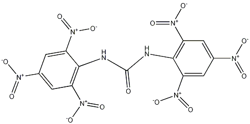 2,2',4,4',6,6'-Hexanitro-carbanilide,6305-08-4,结构式