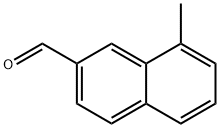 8-Methynaphthalene-2-carboxaldehyde Structure