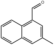 3-甲基-1-萘醛 结构式