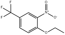 1-Ethoxy-2-nitro-4-(trifluoromethyl)benzene Struktur