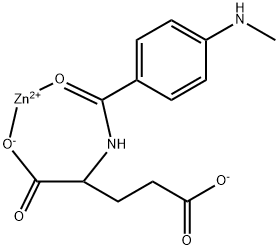 N-[4-(Methylamino)benzoyl]-L-glutamic acid zinc salt|对甲氨基苯甲酰-L-谷氨酸锌