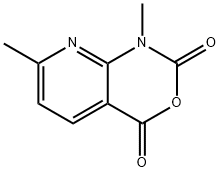 1,7-dimethyl-1H-pyrido[2,3-d][1,3]oxazine-2,4-dione,66690-78-6,结构式