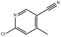 2-氯-4-甲基吡啶-5-甲腈,66909-35-1,结构式