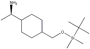 672314-51-1 (R)-1-[4-(tert-Butyldimethylsilyloxymethyl)cyclohexyl]ethan-1-amine