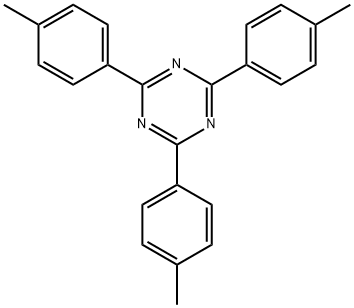 2,4,6-三对甲苯基-1,3,5-三嗪, 6726-45-0, 结构式