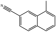 8-Methylnaphthalene-2-carbonitrile,67757-65-7,结构式