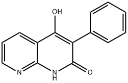 4-Hydroxy-3-phenyl-1,8-naphthyridin-2(1H)-one Structure