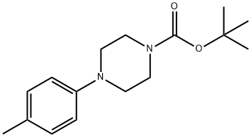 1-BOC-4-(4-甲基苯基)哌嗪,681482-19-9,结构式