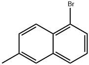 1-Bromo-6-methylnaphthalene Struktur