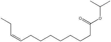 Isopropyl (Z)-9-dodecenoate Structure