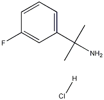 2-(3-FLUOROPHENYL)PROPAN-2-AMINE HYDROCHLORIDE|2-(3-氟苯基)丙基-2-胺盐酸盐