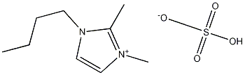 1-丁基-2,3-二甲基咪唑硫酸盐,693226-64-1,结构式