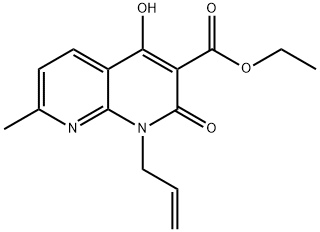 ethyl 1-allyl-4-hydroxy-7-methyl-2-oxo-1,2-dihydro-1,8-naphthyridine-3-carboxylate