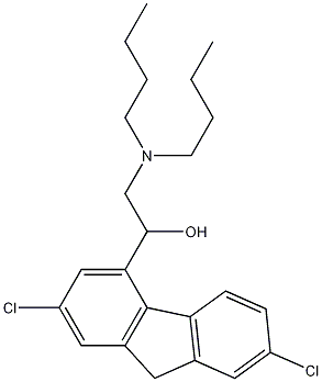 2,7-Dichloro-alpha-[(dibutylamino)methyl]-9H-fluorene-4-methanol|ALPHA-(二正丁胺甲基)-2,7-二氯芴-4-甲醇