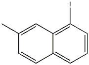 1-碘-7-甲基萘 结构式