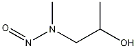 methyl-2-hydroxypropylnitrosamine Structure