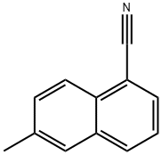 6-Methylnaphthalene-1-carbonitrile Structure