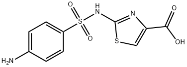 2-[[(4-Aminophenyl)sulfonyl]amino]-4-thiazolecarboxylic acid|