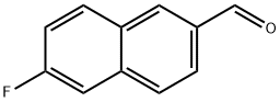 6-Fluoro-naphthalene-2-carboxaldehyde Structure