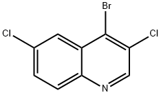 4-Bromo-3,6-dichloroquinoline 结构式