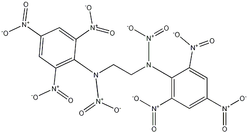 N,N'-Dinitro-N,N'-dipicryl-ethylenediamine Structure