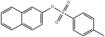 对甲基苯磺酸2-萘酯, 7385-85-5, 结构式