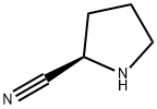 (2R)-2-吡咯烷甲腈 结构式