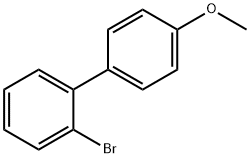 2'-BROMO-4-METHOXY-BIPHENYL Structure