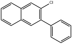 2-氯-3-苯基萘,74925-46-5,结构式
