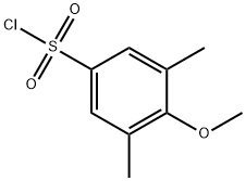 4-甲氧基-3,5-二甲基-苯磺酰氯, 75157-75-4, 结构式