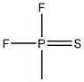 METHYLPHOSPHONOTHIOICDIFLUORIDE Structure