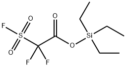 2,2-Difluoro-2-(fluorosulfonyl)acetic acid triethylsilyl ester Struktur