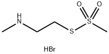 2-(Methylamino)ethyl Methanethiosulfonate Hydrobromide Struktur